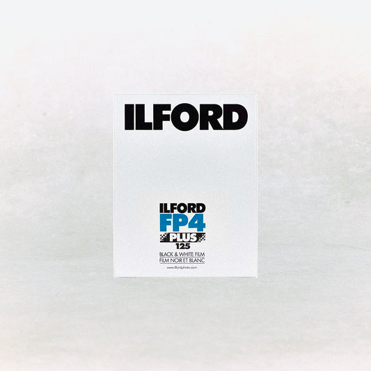 Ilford FP4+ 125 · B&W · 4x5 (25 sheets)